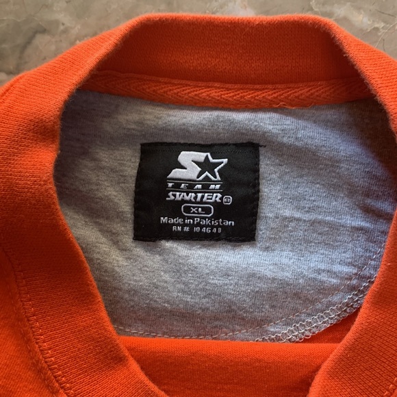 Oklahoma State University Mens Long Sleeve Starter T-Shirt. - Picture 7 of 11